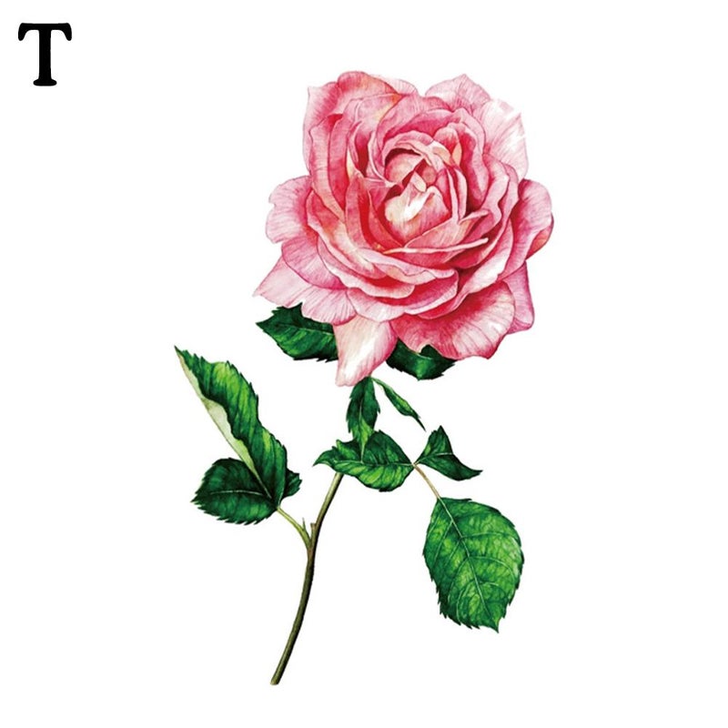 Minimalist Temporary Tattoo Stickers, Artistic Designs, Waterproof and Permanent, 1pc